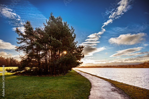 Strathclyde Loch, Hamilton, Motherwell, Scotland photo