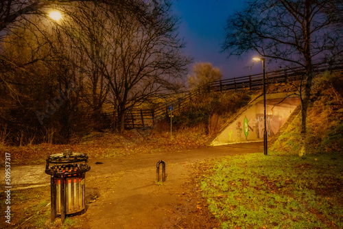 Strathclyde Loch, Hamilton, Motherwell, Scotland photo