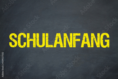 Schulanfang