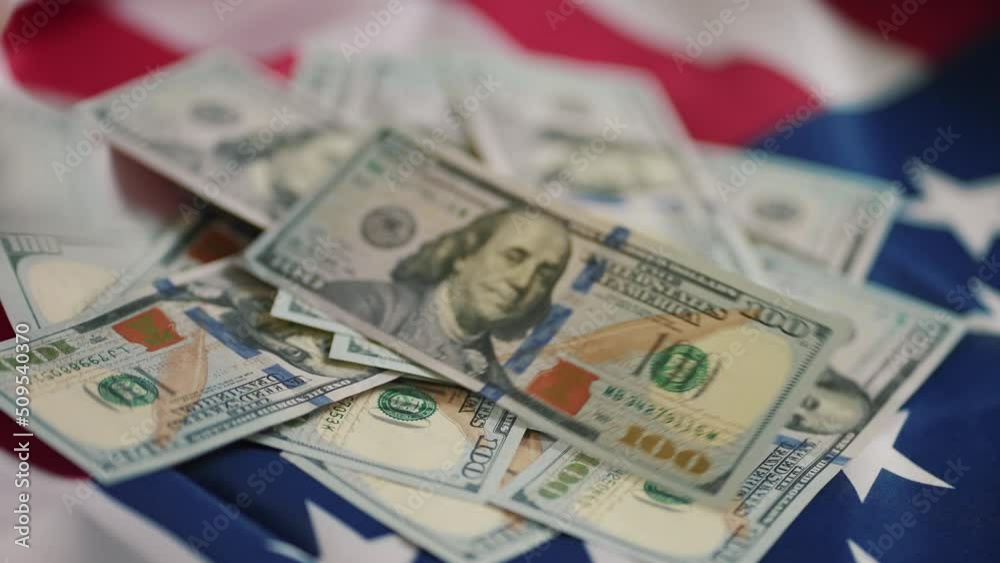 dollar money and American flag. bankrupt man counting money cash. business crisis finance dollar concept. close-up usd of a hand counting paper dollars. exchange finance economy dollar pay tax dollar money and American flag. bankrupt man counting money cash. business crisis finance dollar concept. close-up usd of a hand counting paper dollars. exchange finance economy dollar pay tax