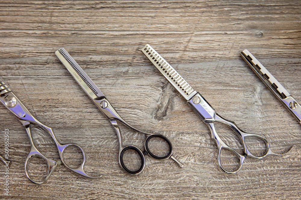 Obraz premium scissors on a table