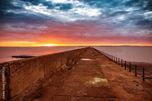 The Headland  Hartlepool  north east England  UK