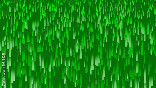 Green abstract geometric background  3d rendering