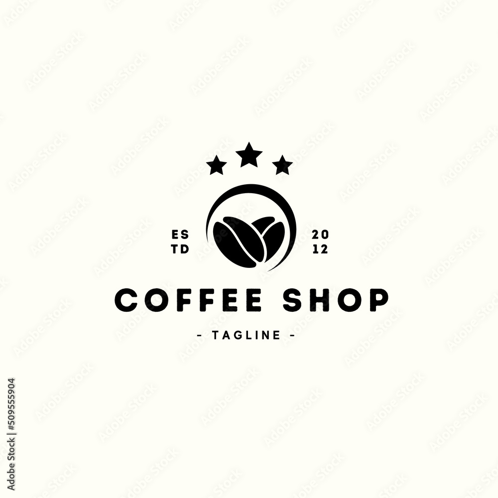 coffee logo template illustration design vector coffee logo template illustration design vector