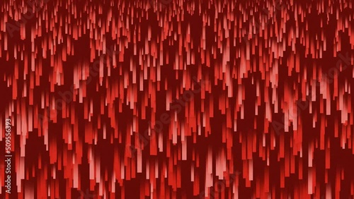 Red abstract geometric background, 3d rendering