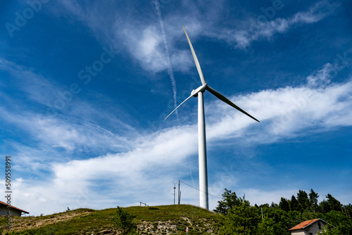 Passo San Giacomo - Impianto Eolico (Liguria)