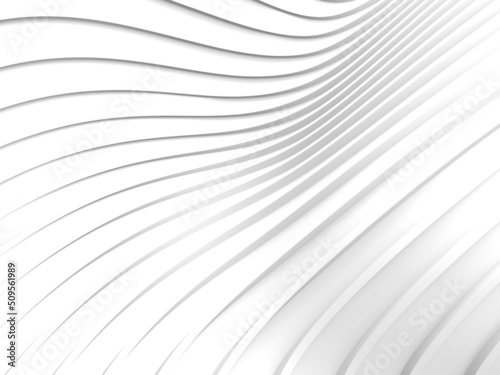 Wave curved abstract background surface