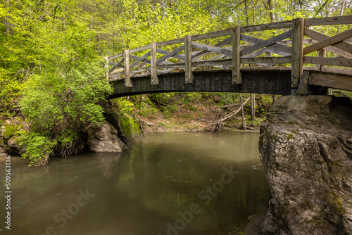 Footbridge Across Ramsey Creek