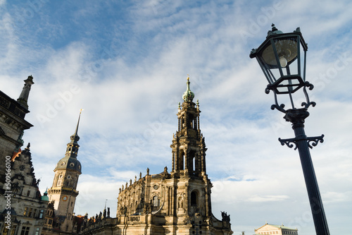 Katholische Hofkirche Roman Catholic Cathedral in Dresden Germany