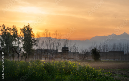Evening in a village © ShahFaisal