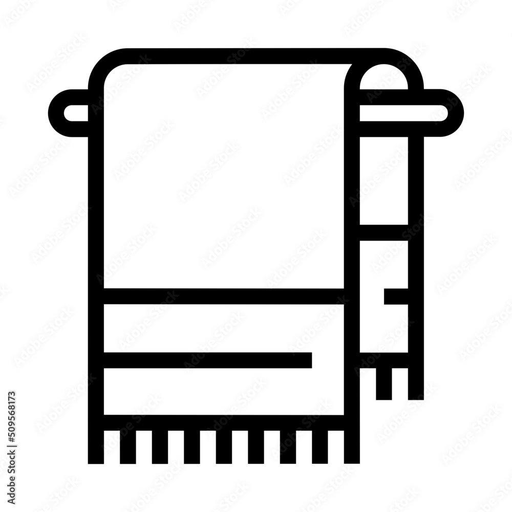 Towel Hanger Icon Towel Hanger Icon