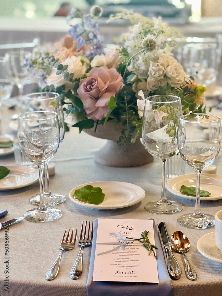 Fototapeta premium table setting