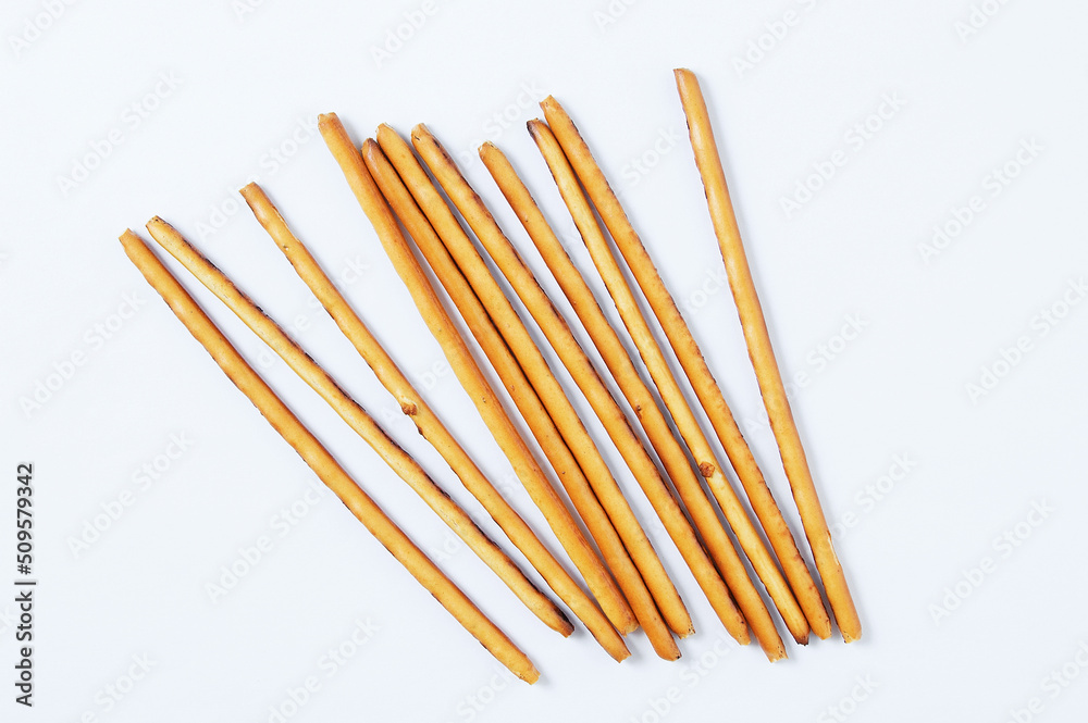 Crispy bread sticks. Sweet dessert. Crispy bread sticks. Sweet dessert.