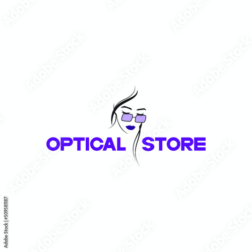
Optical Logo. Creative Eye Concept Logo Design Template.Optics store.