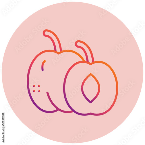 Apricot Icon