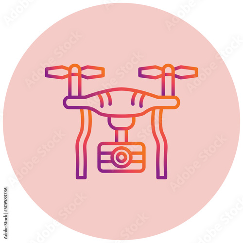 Camera Drone Icon