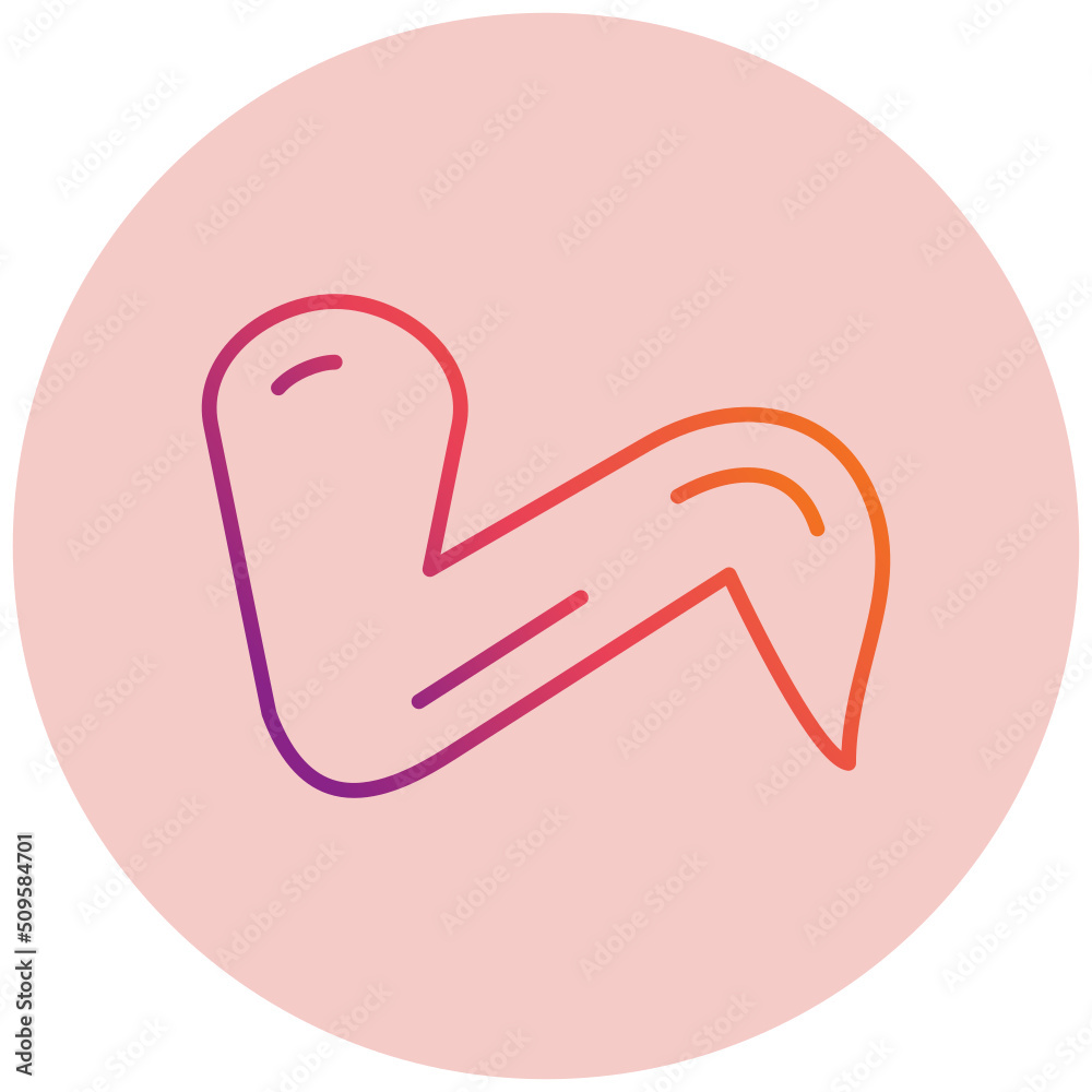 Chicken Wings Icon Chicken Wings Icon