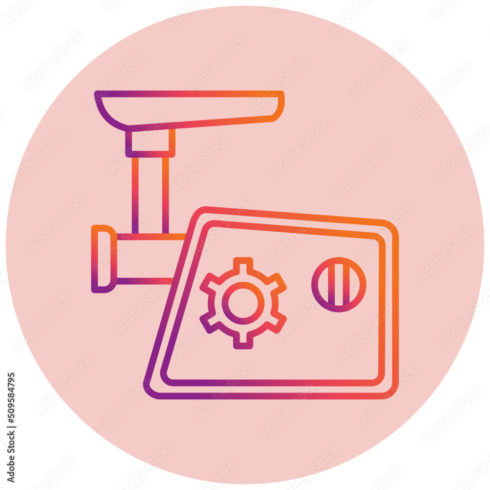 Butcher Machine Icon