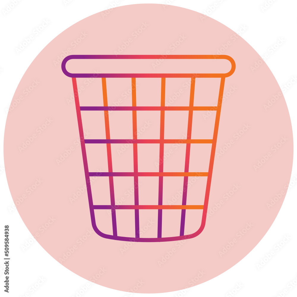 Laundry Basket Icon