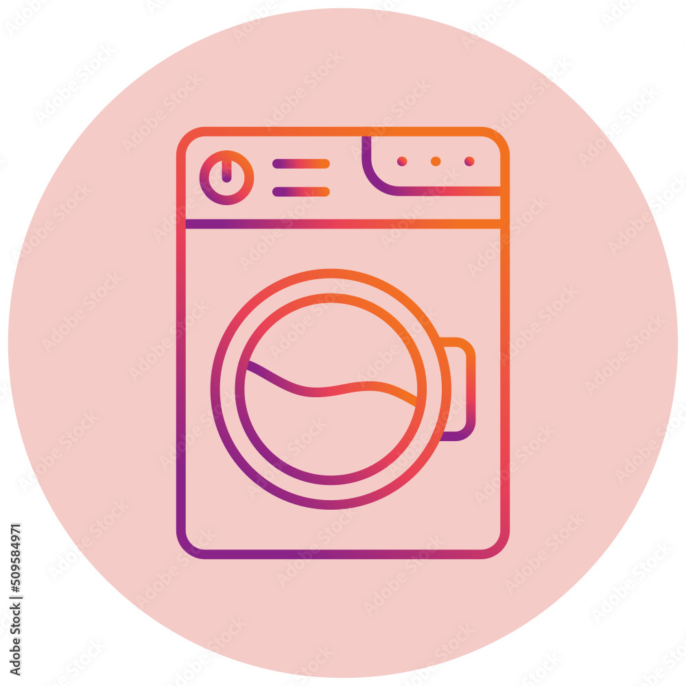 Washing Machine Icon Washing Machine Icon