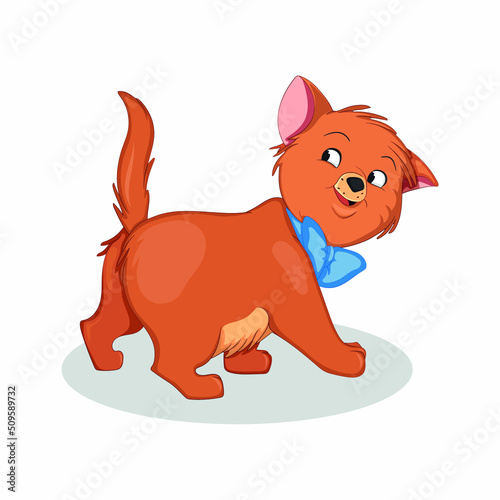 Obraz na plátně toulouse the aristocats icon lovely cartoon design