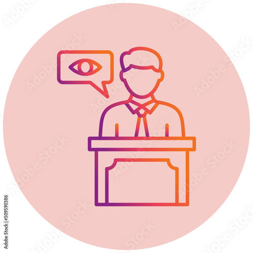 Eye Witness Icon