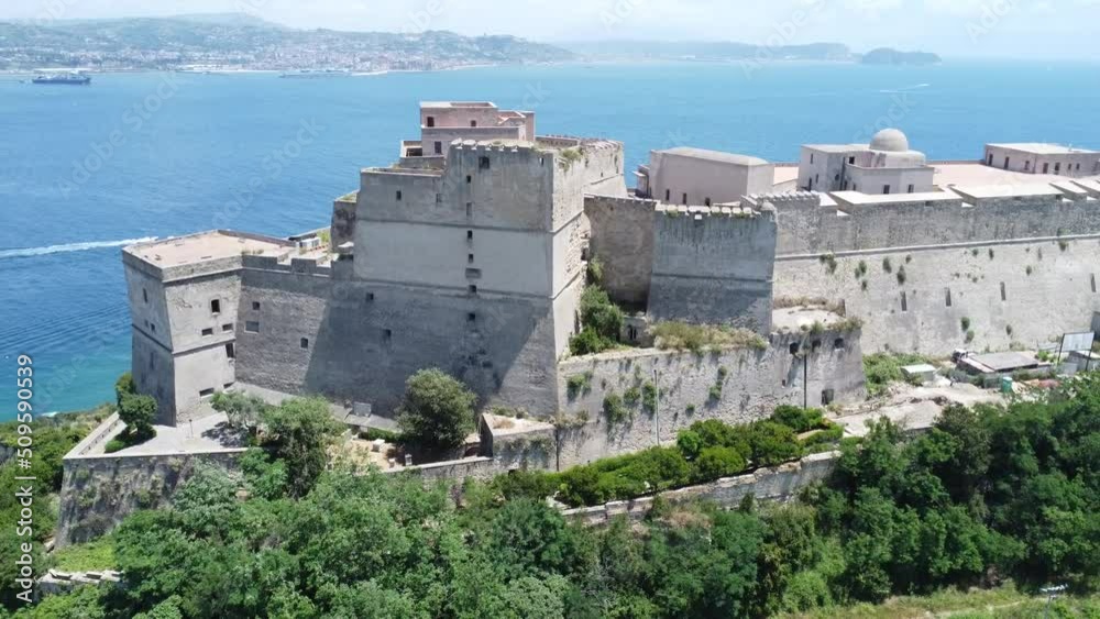 Amazing view on Castle Aragonese Baia Amazing view on Castle Aragonese Baia