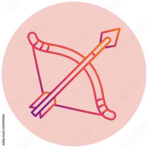 Bow And Arrow Icon