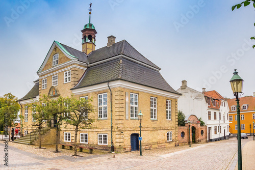 Skovgaard museum on the hstoric market square of Viborg, Denmark