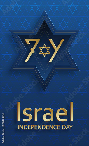 Happy Independence day of Israel for festive 74 years national’s anniversary of Israel
