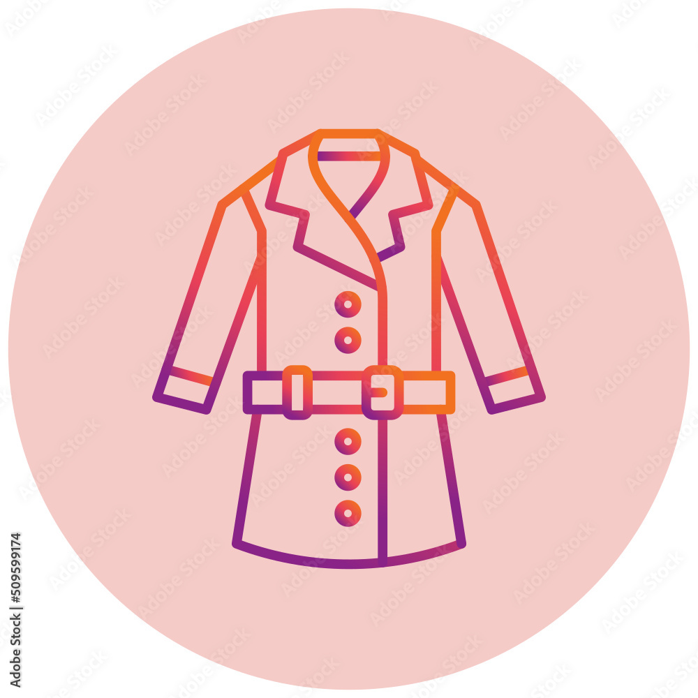 Trench Coat Icon