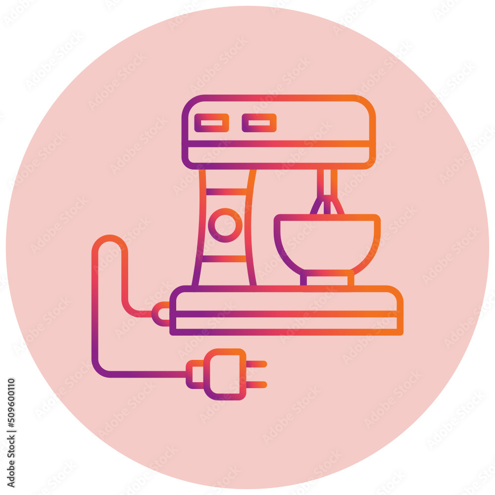 Electric mixer Icon Electric mixer Icon