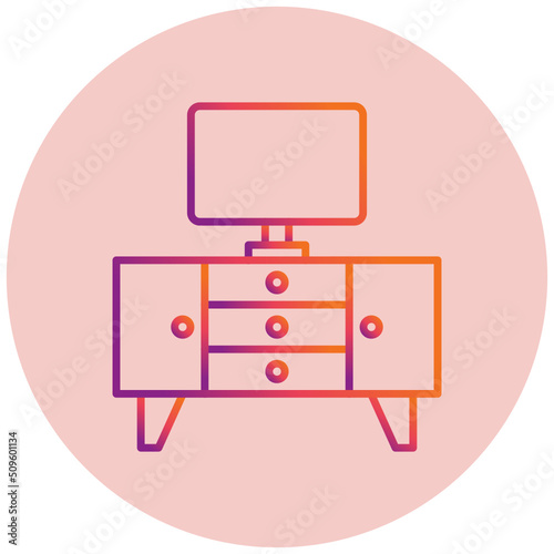 Tv Stand Icon