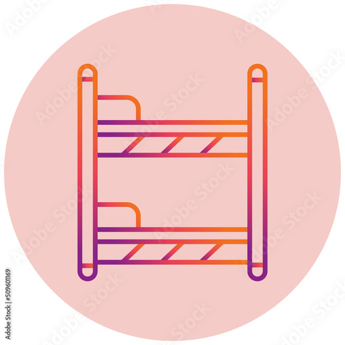 Bunk bed Icon