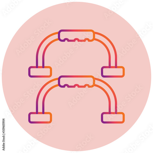 Pushup Bars Icon