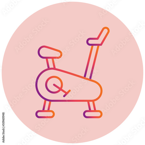 Stationary Bicycle Icon