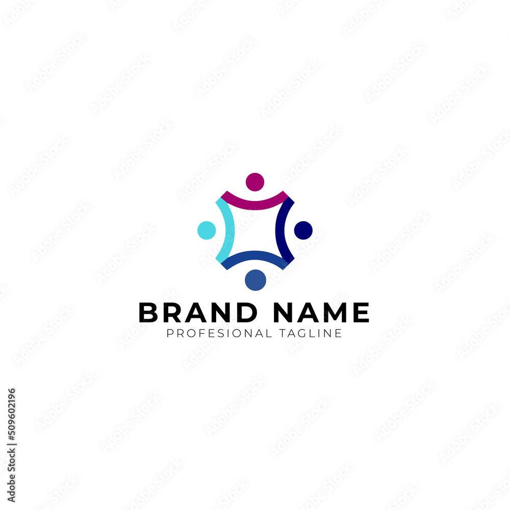 Colorful Professional Academy Logo Colorful Professional Academy Logo