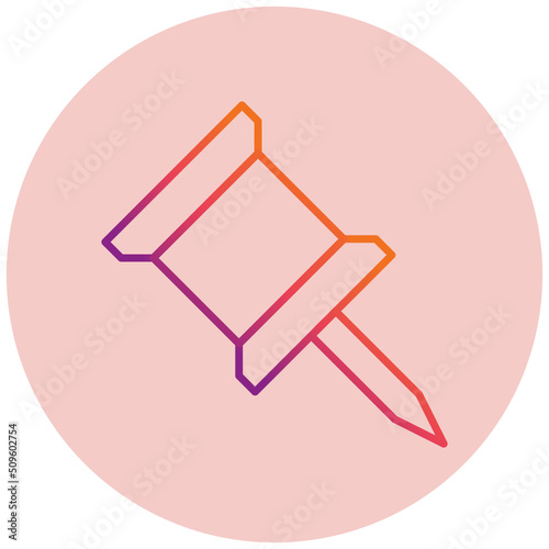 Push Pin Icon