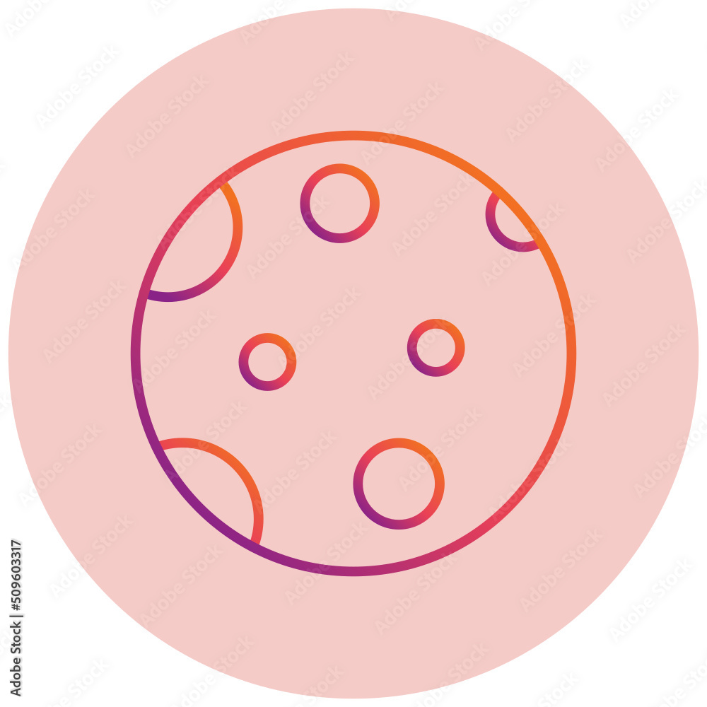 Fototapeta premium Moon Icon