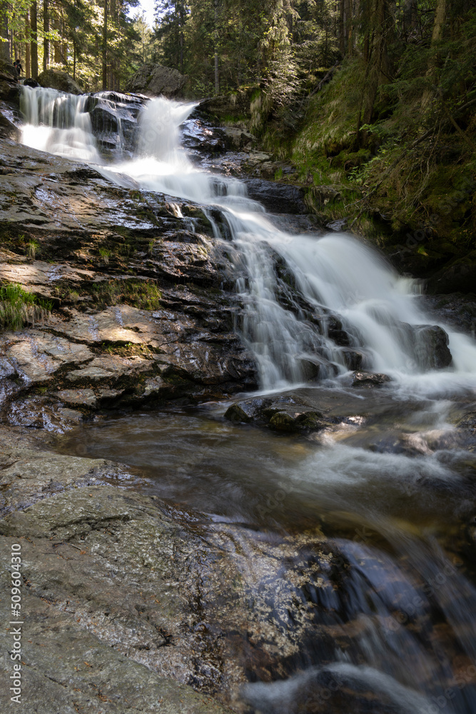 Rißloch Wasserfälle im Bayrischen Wald bei Maisdorf - Wandererlebnis Rißloch Wasserfälle im Bayrischen Wald bei Maisdorf - Wandererlebnis