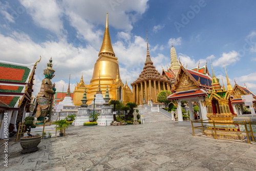 Temple of the Emerald Buddha or Wat Phra Kaew temple, Bangkok, Thailand © Southtownboy Studio