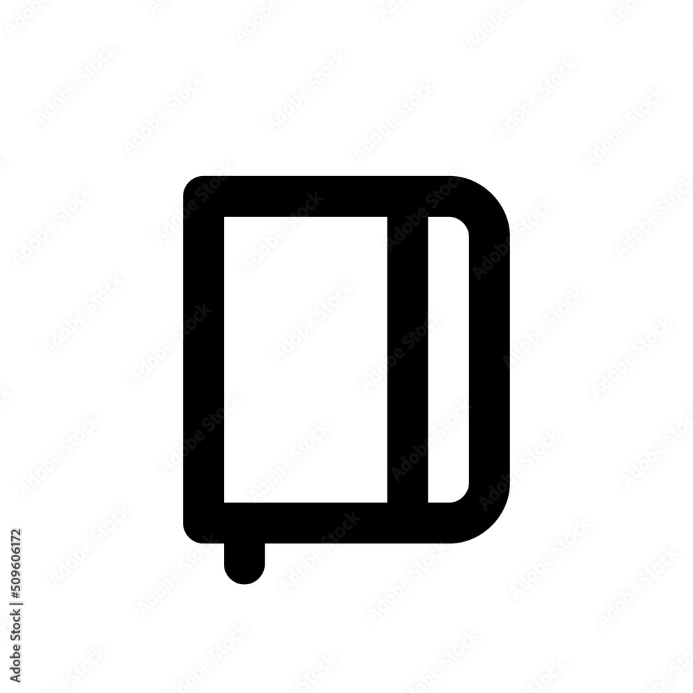 Book with bookmark vector icon. Vcetor EPS 10 Book with bookmark vector icon. Vcetor EPS 10