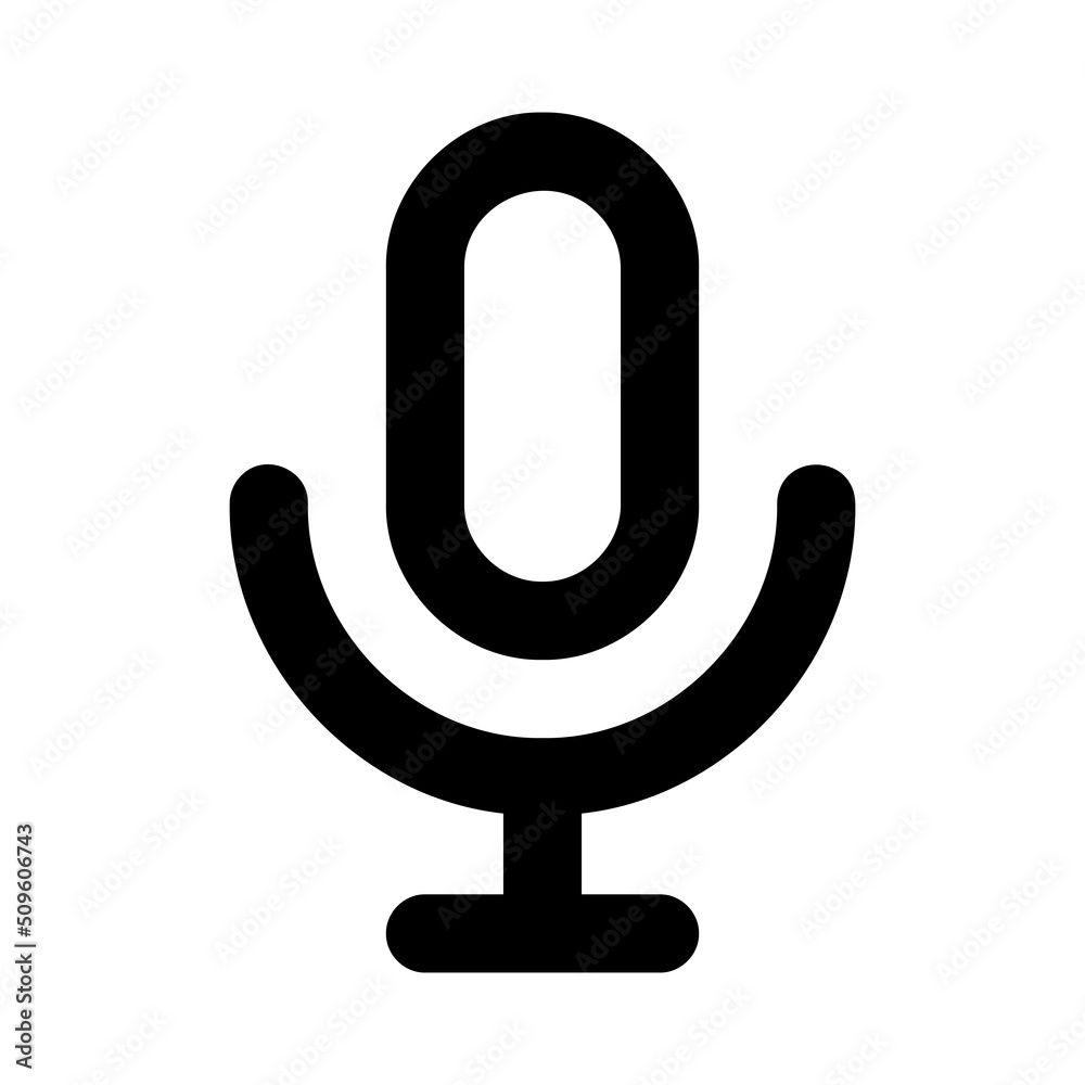 Microphone Icon vector flat design. Radio speech mic recorder symbol. Vector EPS 10 Microphone Icon vector flat design. Radio speech mic recorder symbol. Vector EPS 10
