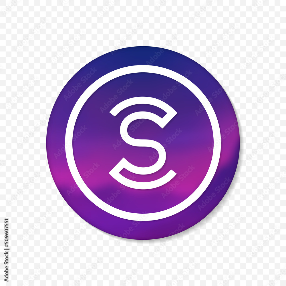 Sweatcoin vector logo icon isolated in transparent background. Move to Earn Cryptocurrency coins concept. Digital money symbol. Vector EPS 10 Sweatcoin vector logo icon isolated in transparent background. Move to Earn Cryptocurrency coins concept. Digital money symbol. Vector EPS 10