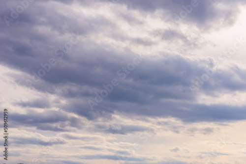 Sky and clouds as a background.