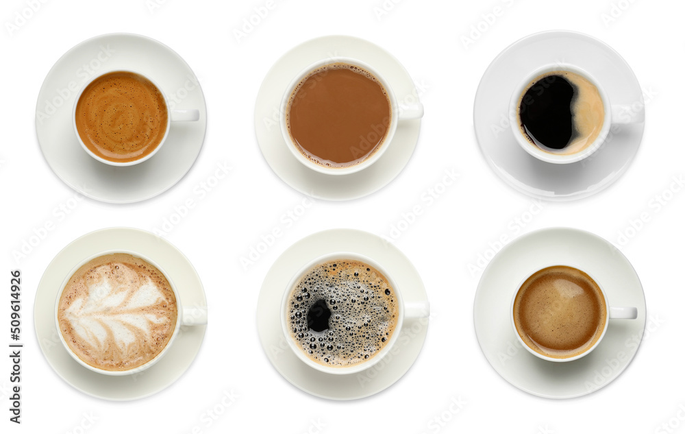 set of cups, Stock image