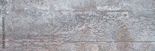 texture of old gray grunge concrete wall for background, wide web banner