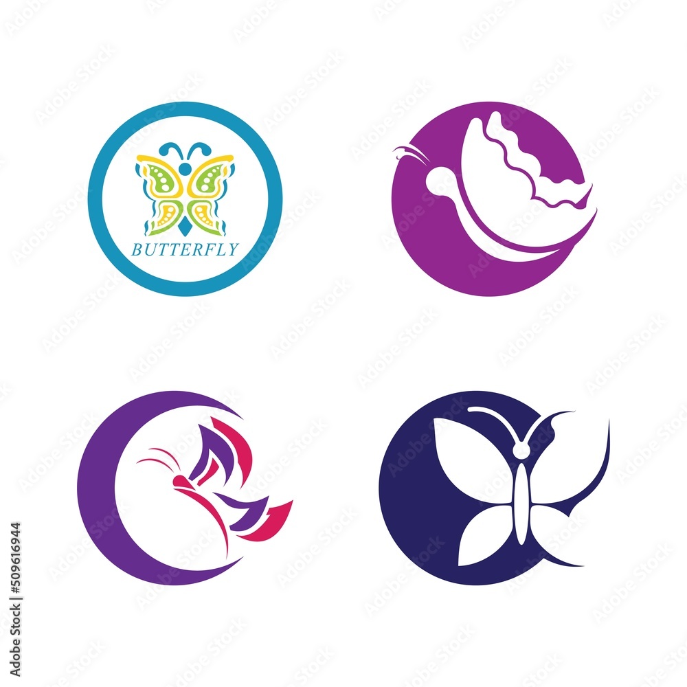 Beauty Butterfly icon design Beauty Butterfly icon design