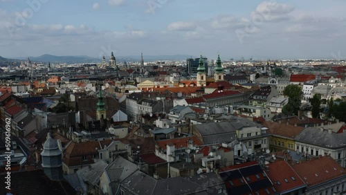 Drone Footage Flying in Budapest, Hungary