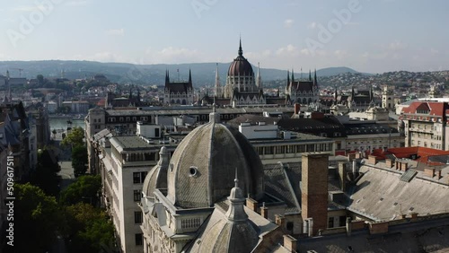 Drone Footage Flying in Budapest, Hungary